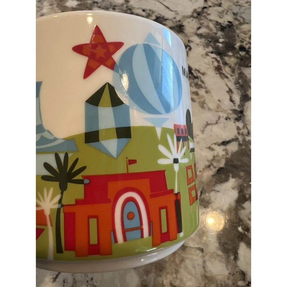 Starbucks Marrakech Mug You Are Here Collection Morocco Coffee Cup New 14 oz